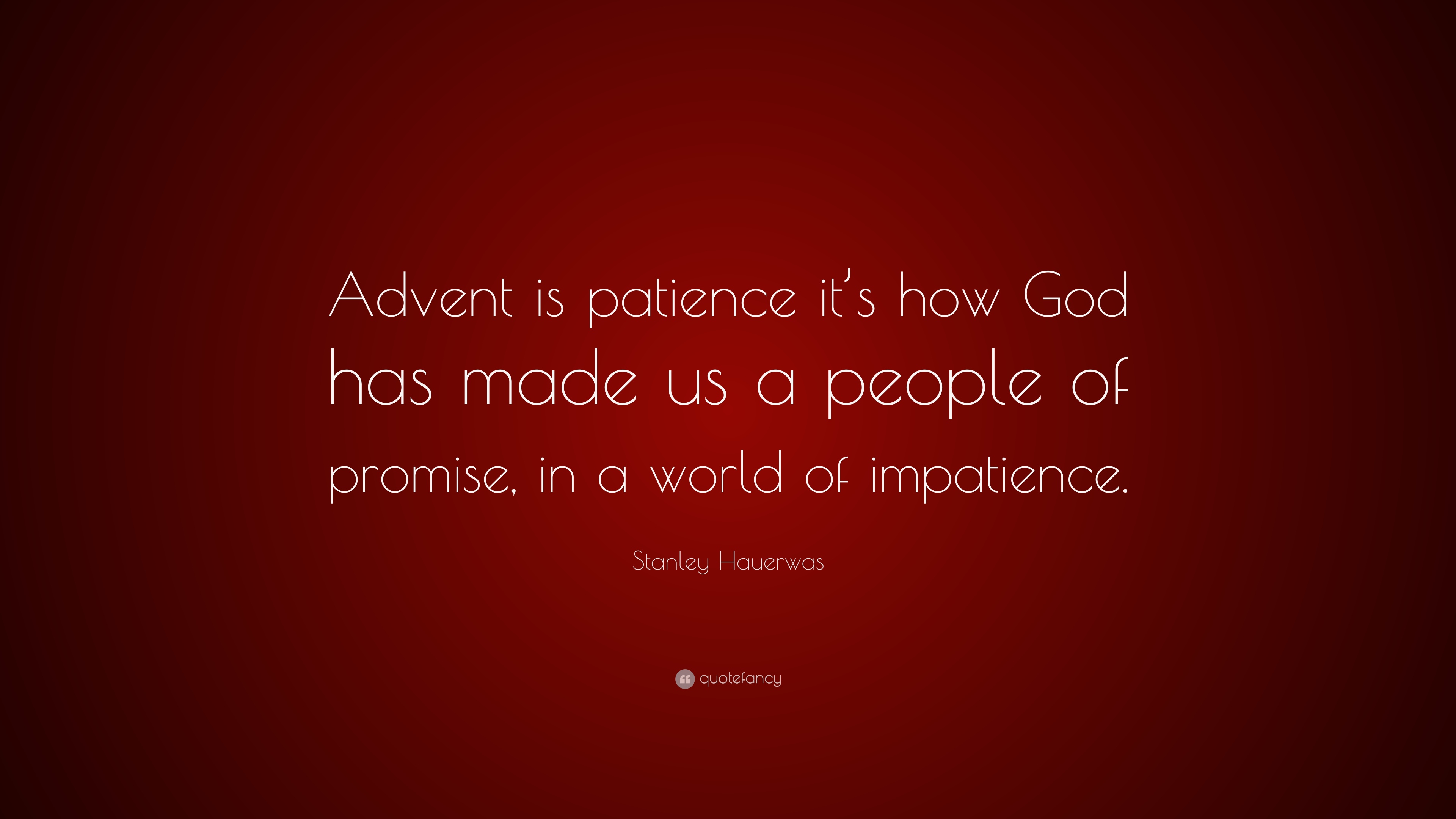 patience advent