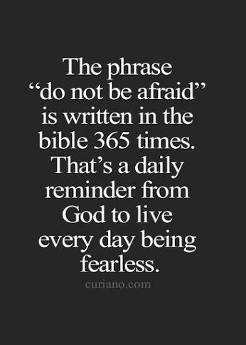 do not be afraid 2