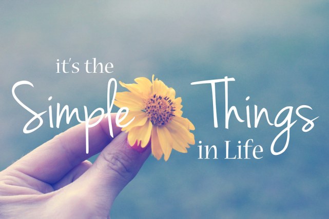 simple things