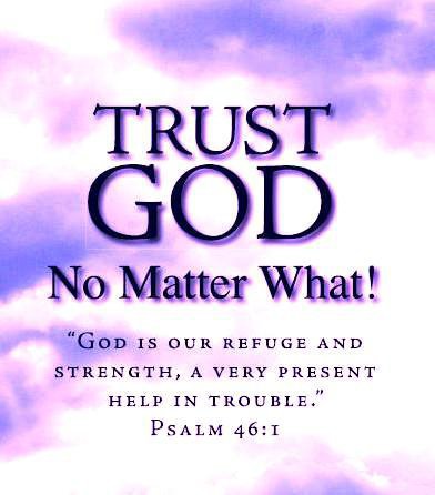 trust God