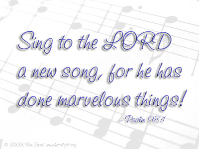 SING TO THE LORD